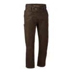 Strasbourg Leather Boot Trousers - chocolate-brown - 46