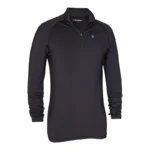 Heat Undershirt with zip-neck - black - xs