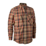 Hektor Shirt - orange-check - 39-40