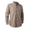 Jeff Shirt - brown-check - 37-38