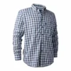 Jeff Shirt - blue-check - 37-38