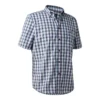 Jeff Shirt S/S - blue-check - 37-38