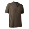 Christian Polo Shirt - brown-leaf - s