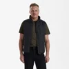 Moor Padded Waistcoat - black - s