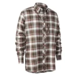 Silas Shirt - brown-check - 39-40