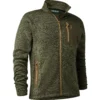 Sarek Knitted Jacket - olive-night-melange - s