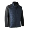 Moor Padded Jacket with knit - dark-blue - 2xl