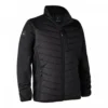 Moor Padded Jacket with knit - black - s